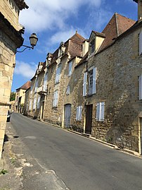 Maison du XVIIe siècle dans la rue de l'Abbaye des Augustins.