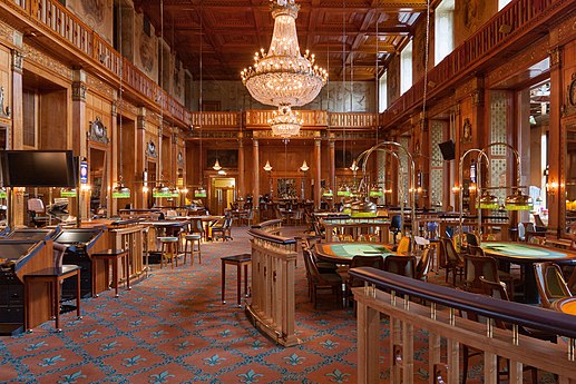 The casino of the Kurhaus Wiesbaden Photo by Martin Kraft