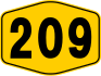 Federal Route 209 shield}}