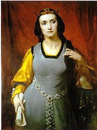 Marie Dorval in the Role of Agnes of Merania (c.1846)