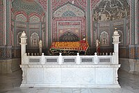 Interior of the tomb before restoration