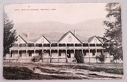 1910 postcard of the third hotel