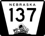 State Highway 137 marker