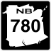 Route 780 marker