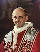 Headshot of Pope Paul VI