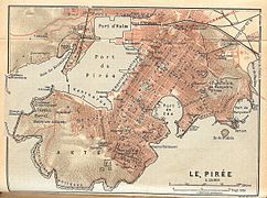 Le Pirée en 1908.