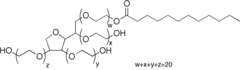 Image illustrative de l’article Monolaurate de polyoxyéthylène sorbitane