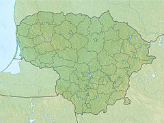 Dotnuvėlė is located in Lithuania