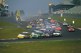 Course de GT Coupe au Nürburgring.