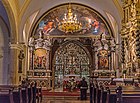 L'autel de l'église Notre-Dame de Trsat, Rijeka.