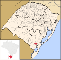 Pedro Osório – Mappa