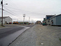 Rue principale de Tasiujaq