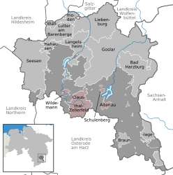 Samtgemeinde Oberharz – Mappa