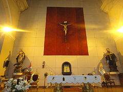 Altar mayor de la Iglesia de San Agustín.