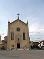 Facciata della chiesa parrocchiale di San Zeno Vescovo in Cellore