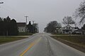 Looking west at School Hill