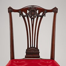 Chippendale chair (1772), Metropolitan Museum