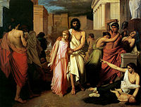 The Plague of Thebes: Oedipus and Antigone (1842), Musée des beaux-arts de Marseille\