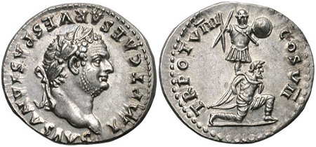 Denarius de Titus, v. 79.