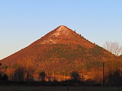 Tumtum Mountain, visible from Chelatchie