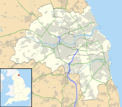 Whickham is located in Tyne and Wear