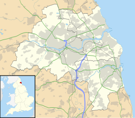 NCL ubicada en Tyne y Wear