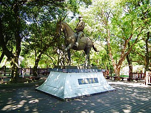 Seated on a horse, Daxi Park