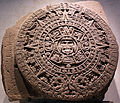 Aztec calendar stone