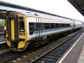 Class 158/0, no. 158751 at Westbury