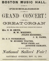 National Sailors Fair benefit, 1864