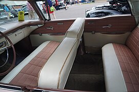 1958 Edsel Citation, front and rear seats