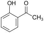 Struktur von o-Hydroxyacetophenon