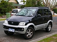2002 Daihatsu Terios SX (J102G; facelift, Australia)