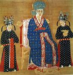 Chinese Empress Cao, wife of Emperor Renzong of Song.