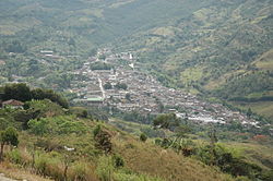 View of Bolívar, Cauca