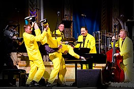 The Jive Aces in concert
