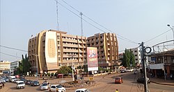 The Cocoa House in the centre of Sunyani in 2023