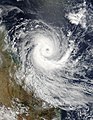 Image 18Tropical Cyclone Larry over the Great Barrier Reef, 19 March 2006 (from Environmental threats to the Great Barrier Reef)