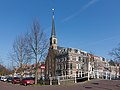 Delft, evangelist church in the street