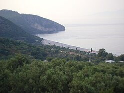 Dhërmi, longue plage