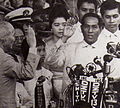 Inauguration of President Diosdado Macapagal, 1961.