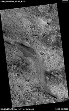 Channel, as seen by HiRISE under HiWish program