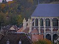 L'église Saint-Pierre côté nord de l'abside