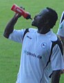 Eric Agyemang als Spieler von Arminia Bielefeld im Juni 2011