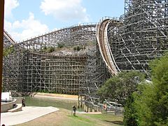 Rattler à Six Flags Fiesta Texas