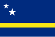 Flag of Curaçao, Netherlands (1/8th field)