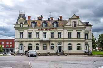 Frövi Hotell vid järnvägsstationen