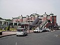 Saitama, Fukaya Station, vue en contre-plongée