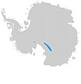 Distribution of Glacialisaurus