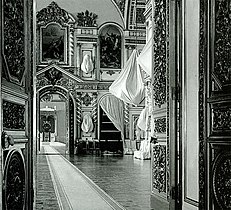 Aleksandr Hall during coronation of Nicholas II, 1896